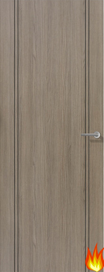 Monaco Light Grey Laminate Fire Door FD30 (pre-finished)